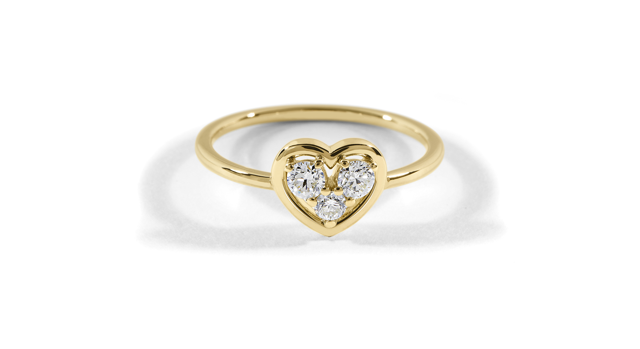 Heart Diamantring