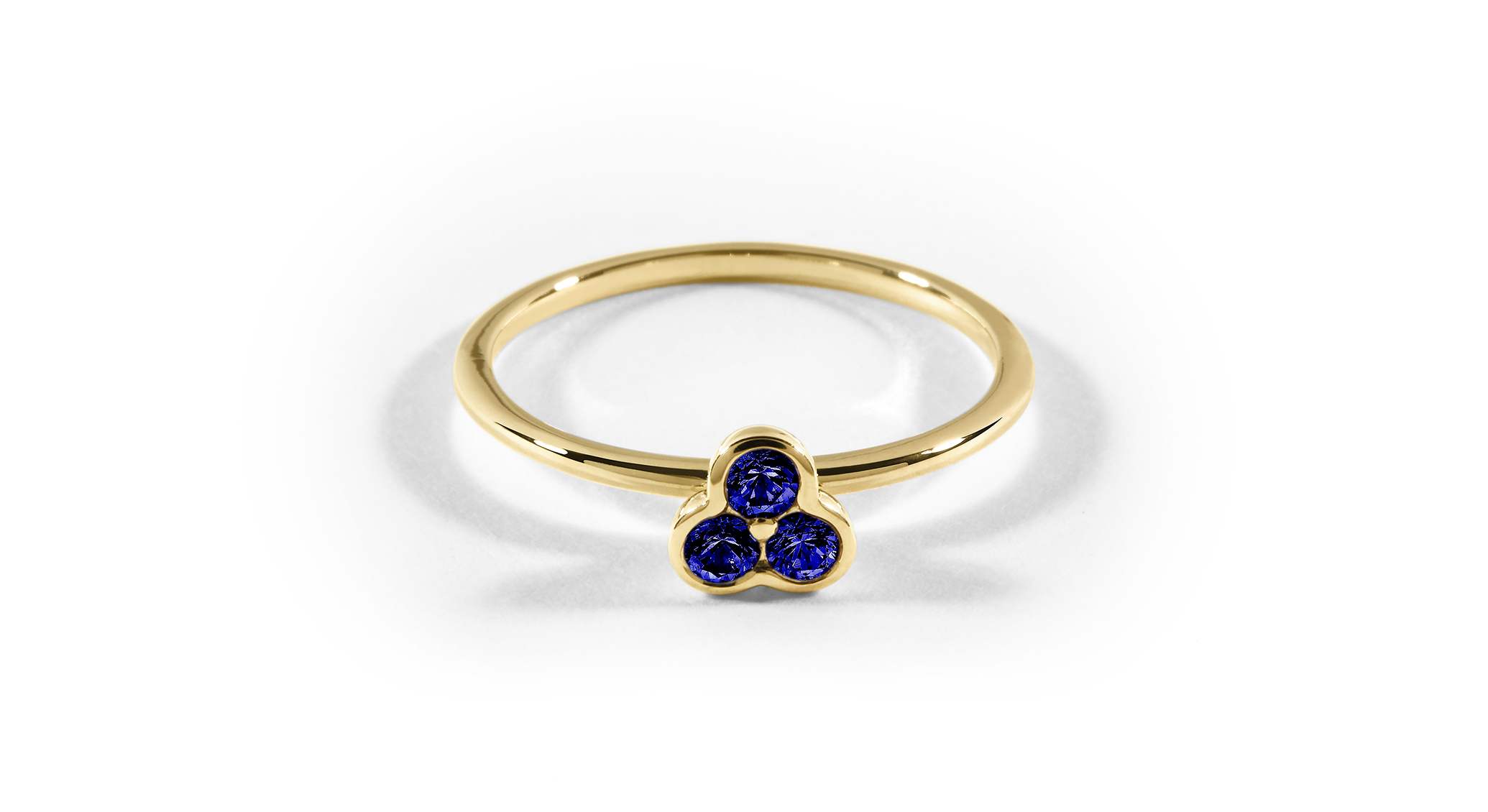 Lil Goldring Saphir Royal Blue