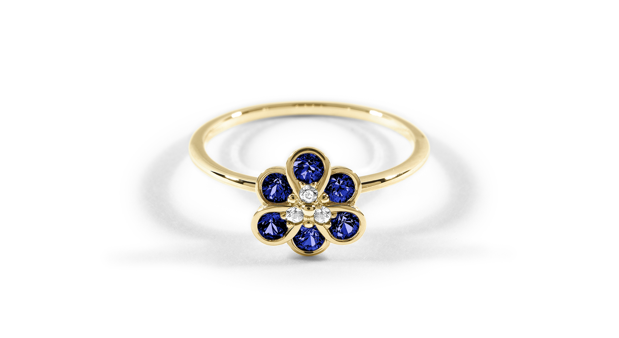 Lily Goldring Saphir Royalblau